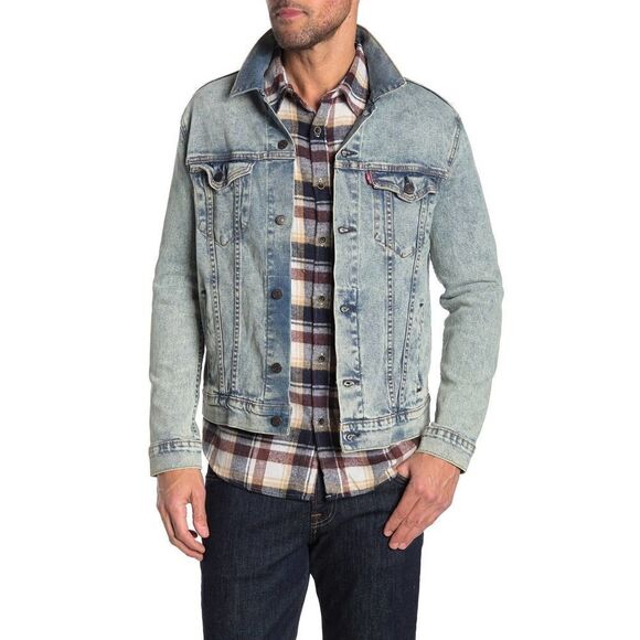 NWT Levi's Pretty City Trucker Jacket Large - Picture 1 of 3